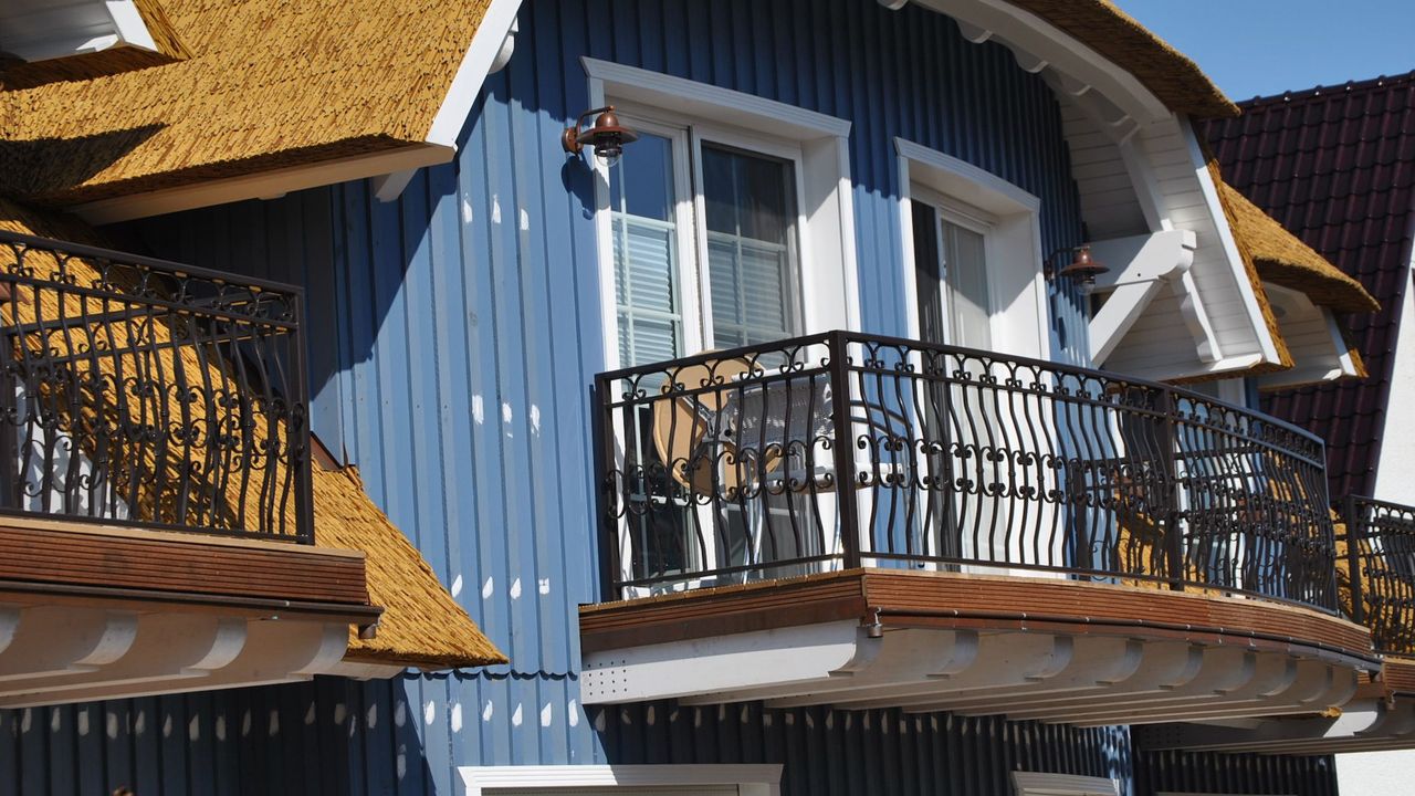 Blick auf den Schlafzimmerbalkon Blick auf den Schlafzimmerbalkon